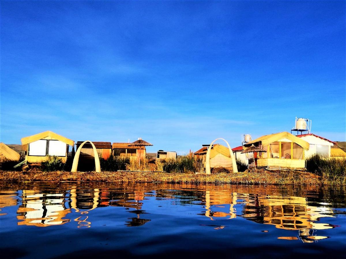 Uros Suma Jakaña Lodge Puno Bagian luar foto