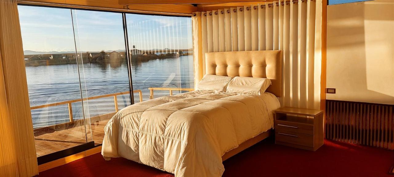 Uros Suma Jakaña Lodge Puno Bagian luar foto