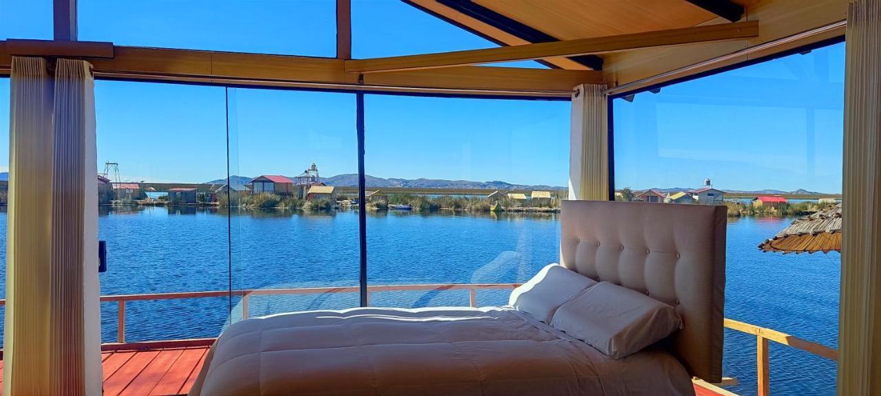 Uros Suma Jakaña Lodge Puno Bagian luar foto