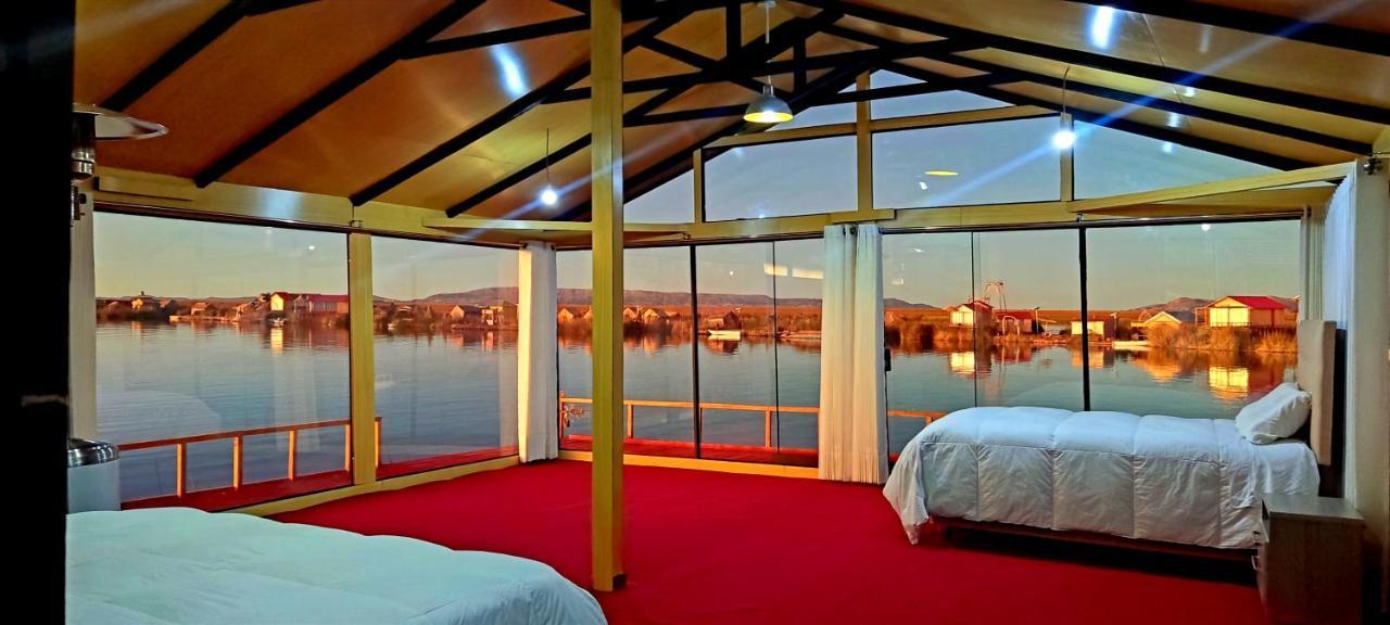 Uros Suma Jakaña Lodge Puno Bagian luar foto