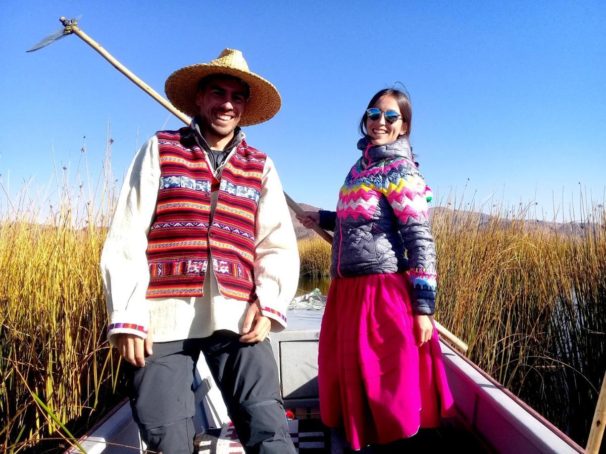 Uros Suma Jakaña Lodge Puno Bagian luar foto